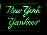 New York Yankees (6) LED Neon Sign Electrical - Green - TheLedHeroes