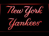 New York Yankees (6) LED Neon Sign Electrical - Red - TheLedHeroes