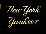 FREE New York Yankees (6) LED Sign - Yellow - TheLedHeroes