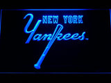 New York Yankees (7) LED Neon Sign Electrical - Blue - TheLedHeroes