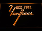 New York Yankees (7) LED Neon Sign Electrical - Orange - TheLedHeroes