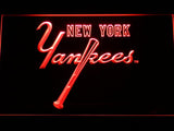 New York Yankees (7) LED Neon Sign Electrical - Red - TheLedHeroes