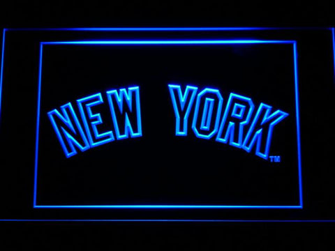 New York Yankees (8) LED Neon Sign USB - Blue - TheLedHeroes