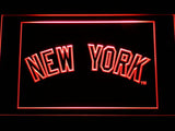 New York Yankees (8) LED Neon Sign USB - Red - TheLedHeroes