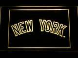 New York Yankees (8) LED Neon Sign USB - Yellow - TheLedHeroes