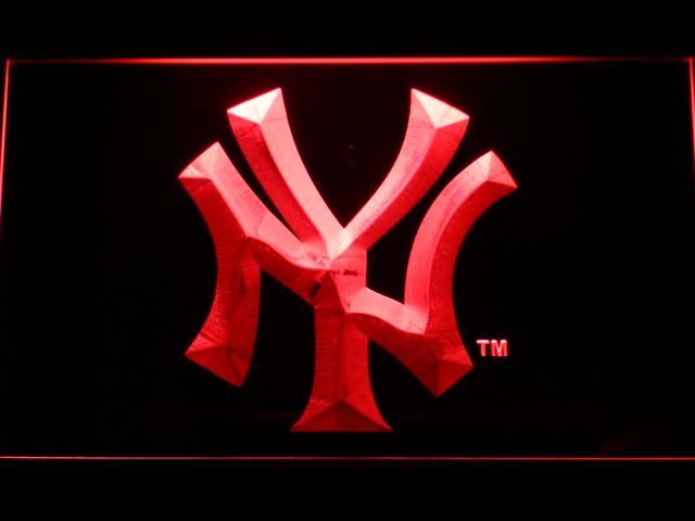 New York Yankees (9) LED Neon Sign Electrical - Red - TheLedHeroes