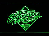 Minnesota Twins 2006 Champions LED Neon Sign Electrical - Green - TheLedHeroes
