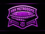 FREE Minnesota Twins HHH Metrodome LED Sign - Purple - TheLedHeroes