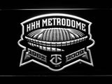 Minnesota Twins HHH Metrodome LED Neon Sign USB - White - TheLedHeroes