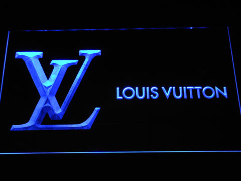 FREE Louis Vuitton LED Sign - Blue - TheLedHeroes