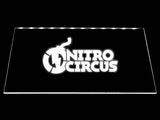 Nitro Circus LED Neon Sign USB - White - TheLedHeroes