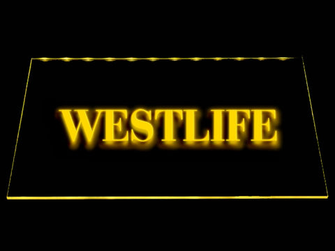 Westlife LED Neon Sign Electrical - Yellow - TheLedHeroes