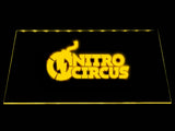 Nitro Circus LED Neon Sign USB - Yellow - TheLedHeroes
