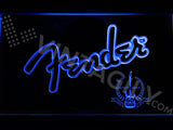 FREE Fender 3 LED Sign - Blue - TheLedHeroes