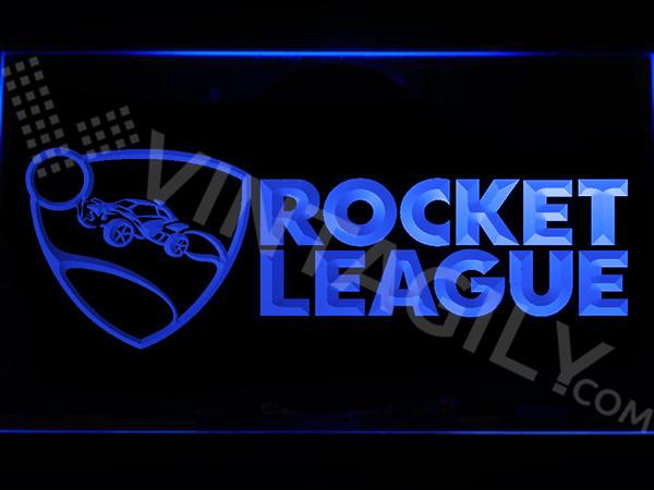Rocket League LED Neon Sign USB - Blue - TheLedHeroes