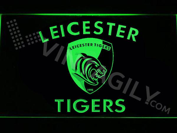Leicester Tigers LED Neon Sign Electrical - Green - TheLedHeroes