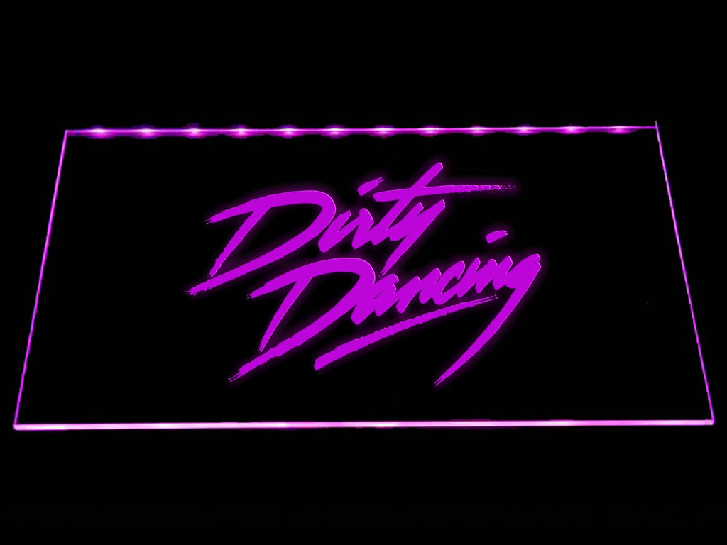 Dirty Dancing LED Neon Sign USB - Purple - TheLedHeroes
