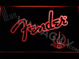 FREE Fender 3 LED Sign - Red - TheLedHeroes