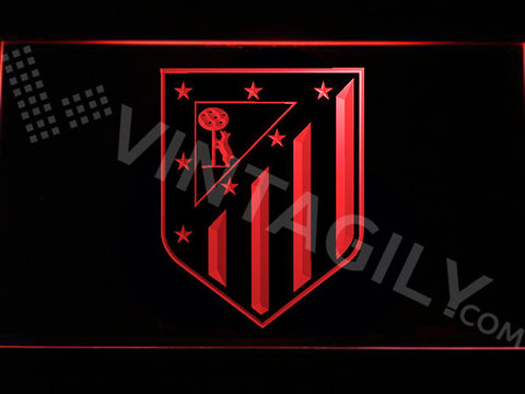 Club Atlético de Madrid LED Sign - Red - TheLedHeroes