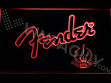 Fender 3 LED Neon Sign USB - Red - TheLedHeroes