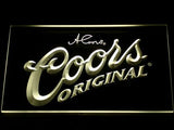 Coors Light Original LED Neon Sign Electrical - Yellow - TheLedHeroes