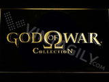FREE God of War LED Sign - Yellow - TheLedHeroes