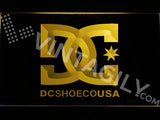 DC Shoes LED Sign - Yellow - TheLedHeroes