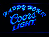 FREE Coors Light Happy Hour LED Sign - Blue - TheLedHeroes