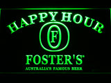 FREE Foster Happy Hour LED Sign - Green - TheLedHeroes