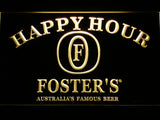 FREE Foster Happy Hour LED Sign - Yellow - TheLedHeroes