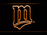 Minnesota Twins (4) LED Neon Sign Electrical - Orange - TheLedHeroes