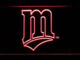 Minnesota Twins (4) LED Neon Sign Electrical - Red - TheLedHeroes