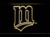 Minnesota Twins (4) LED Neon Sign USB - Yellow - TheLedHeroes