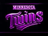 Minnesota Twins (5) LED Neon Sign Electrical - Purple - TheLedHeroes