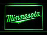 Minnesota Twins (6) LED Neon Sign USB - Green - TheLedHeroes