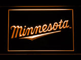 Minnesota Twins (6) LED Neon Sign Electrical - Orange - TheLedHeroes