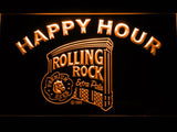 Rolling Rock Happy Hour LED Neon Sign USB -  - TheLedHeroes