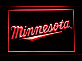 Minnesota Twins (6) LED Neon Sign Electrical - Red - TheLedHeroes