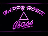 Bass Happy Hour LED Neon Sign Electrical - Purple - TheLedHeroes