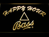 FREE Bass Happy Hour LED Sign - Yellow - TheLedHeroes