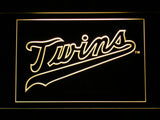 FREE Minnesota Twins (7) LED Sign - Yellow - TheLedHeroes