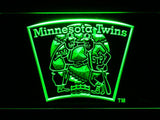 Minnesota Twins (8) LED Neon Sign Electrical - Green - TheLedHeroes