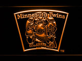 Minnesota Twins (8) LED Neon Sign Electrical - Orange - TheLedHeroes