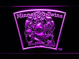 Minnesota Twins (8) LED Neon Sign Electrical - Purple - TheLedHeroes