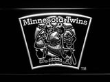 Minnesota Twins (8) LED Neon Sign Electrical - White - TheLedHeroes