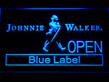 FREE Johnnie Walker Blue Label Open LED Sign - Blue - TheLedHeroes
