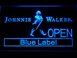 Johnnie Walker Blue Label Open LED Neon Sign USB - Blue - TheLedHeroes