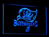 Tampa Bay Buccaneers LED Neon Sign USB - Blue - TheLedHeroes