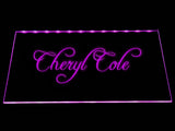 Cheryl Cole LED Neon Sign Electrical - Purple - TheLedHeroes