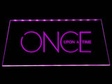 Once Upon a Time LED Neon Sign USB - Purple - TheLedHeroes